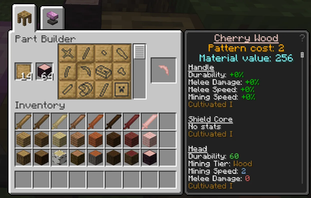 Tinkers' Wood, Моды, Minecraft