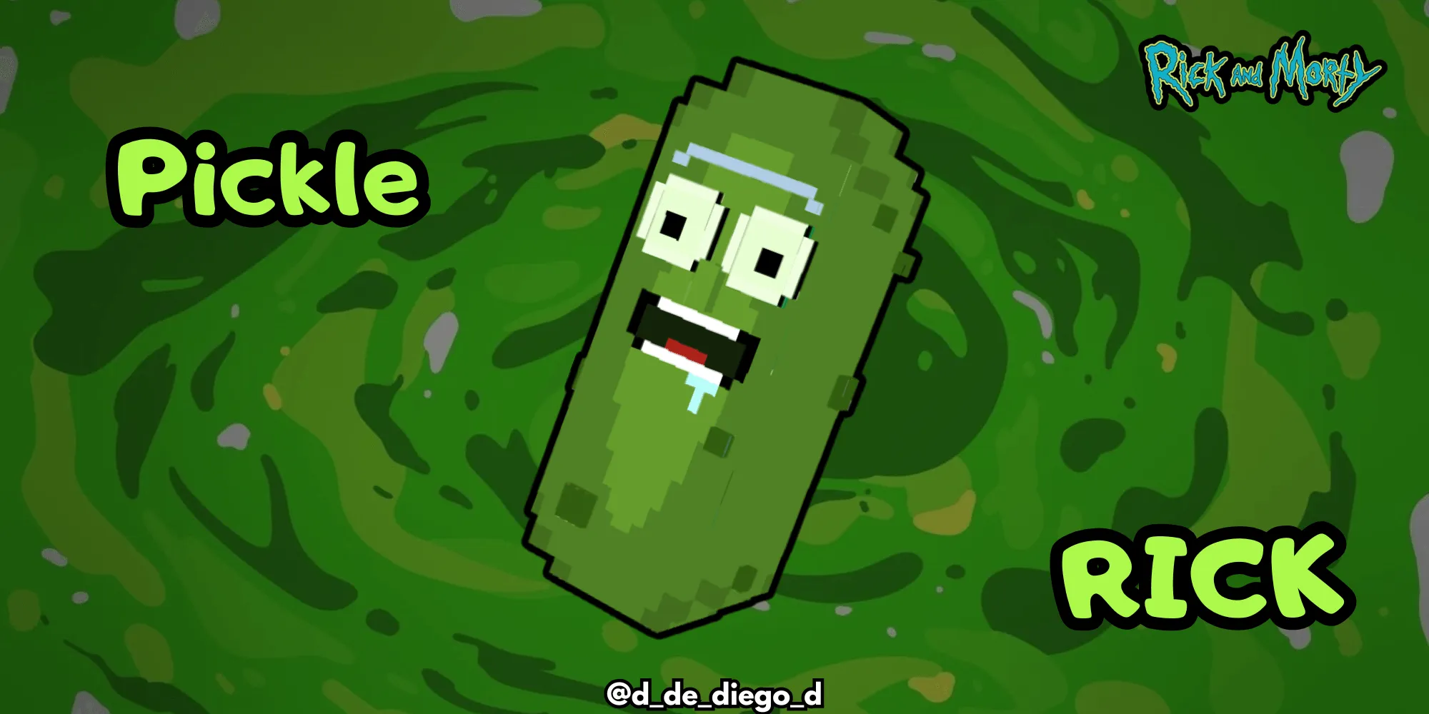 Totem Pickle Rick — скриншот 4 (Текстуры, Minecraft)