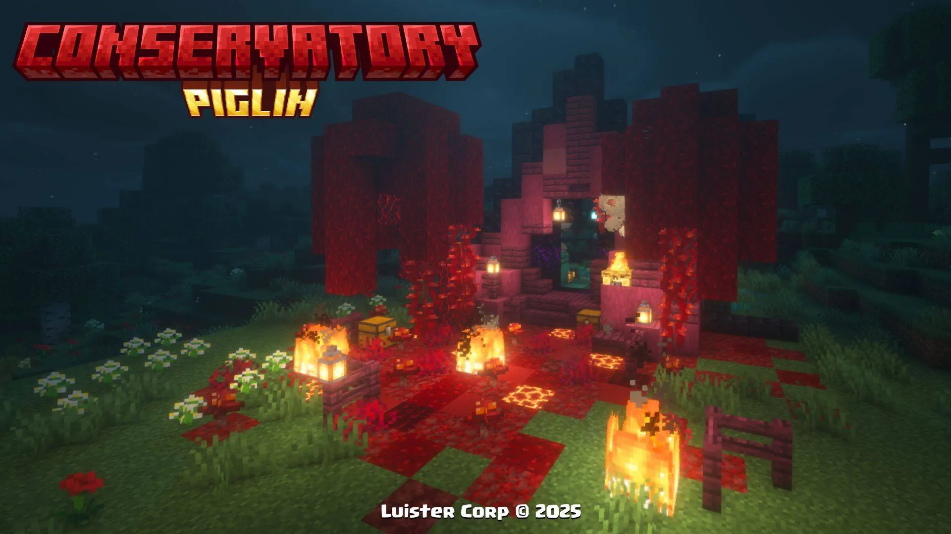 Piglin Conservatory Structures, Моды, Minecraft