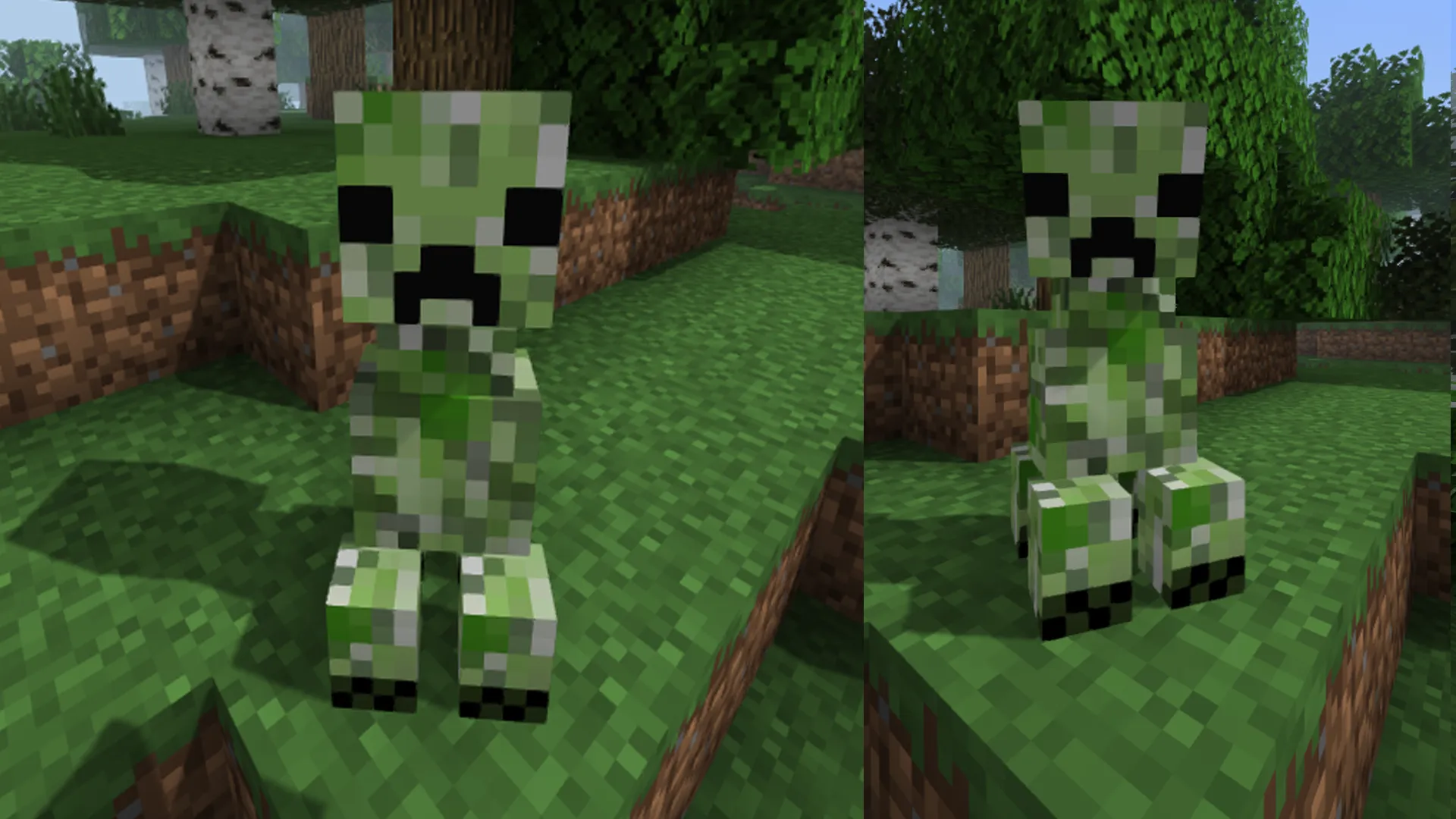Rogue's. Cuter Creepers Pack — скриншот 5 (Текстуры, Minecraft)