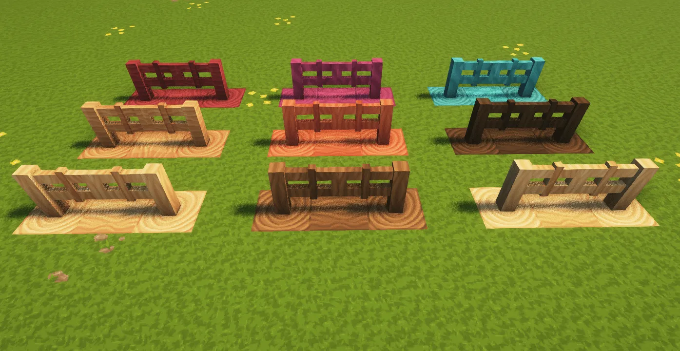 Log Fences, Моды, Minecraft