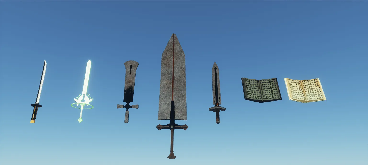 Unnamed Blades, Текстуры, Minecraft