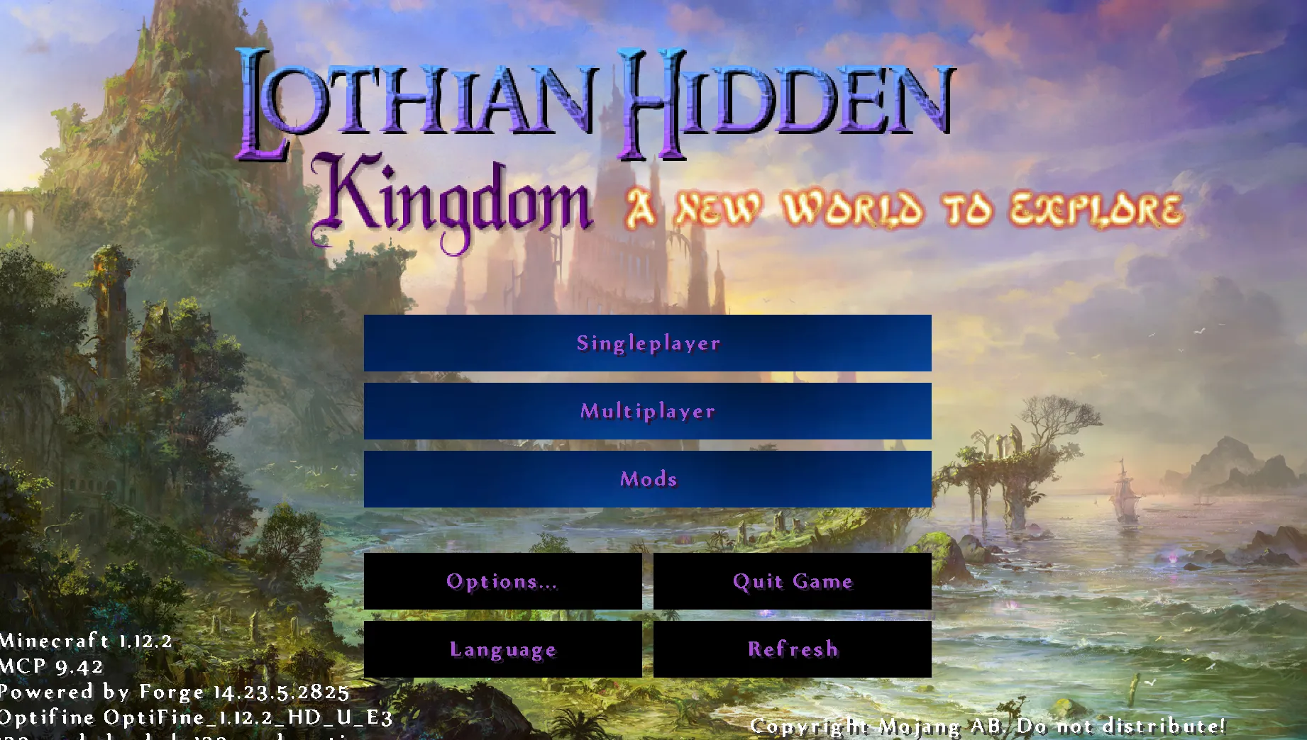 Lothian Hidden Kingdom — скриншот 10 (Модпаки, Minecraft)
