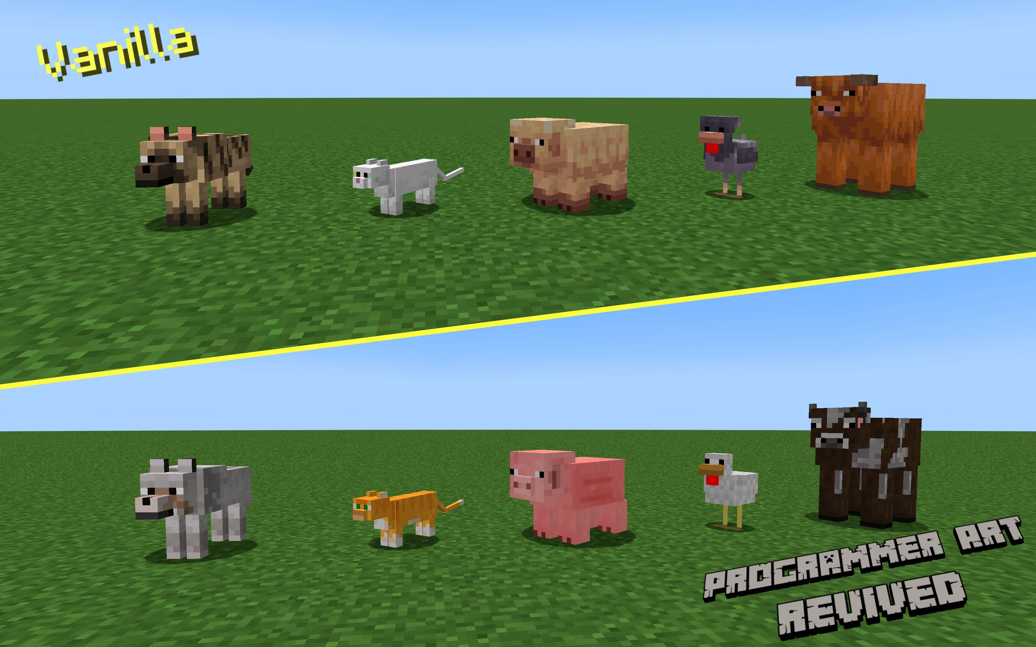 Programmer Art Revived — скриншот 9 (Текстуры, Minecraft)