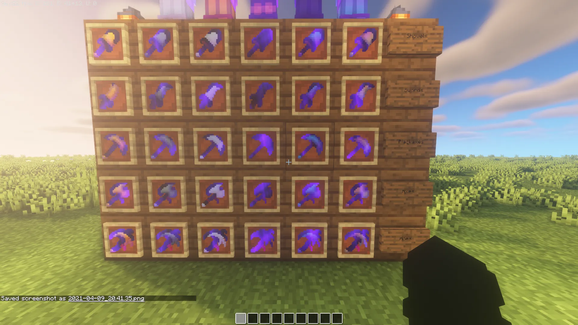 Nuub's Armors And Tools, Текстуры, Minecraft