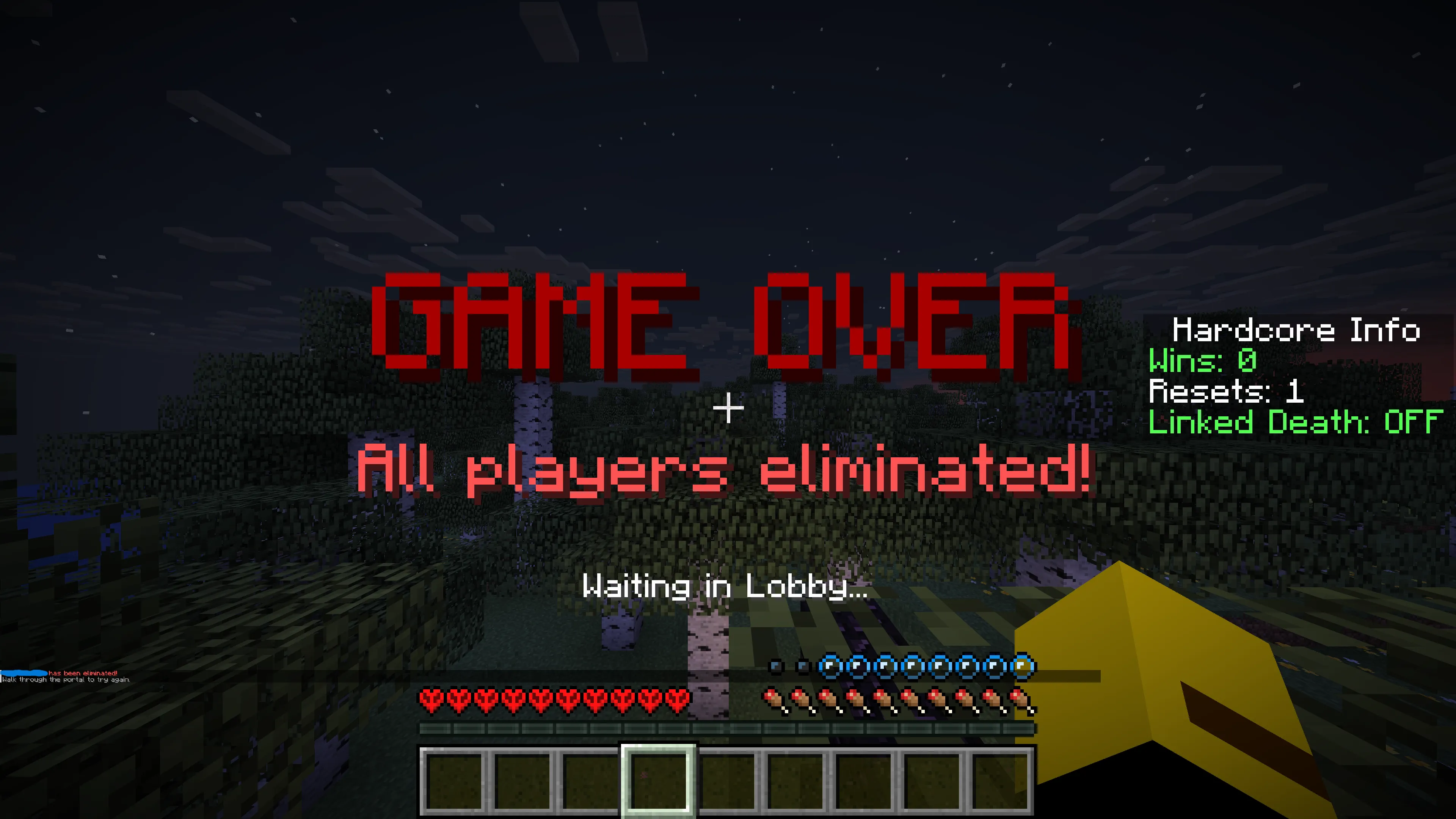 HardcoreRuns — скриншот 4 (Плагины, Minecraft)
