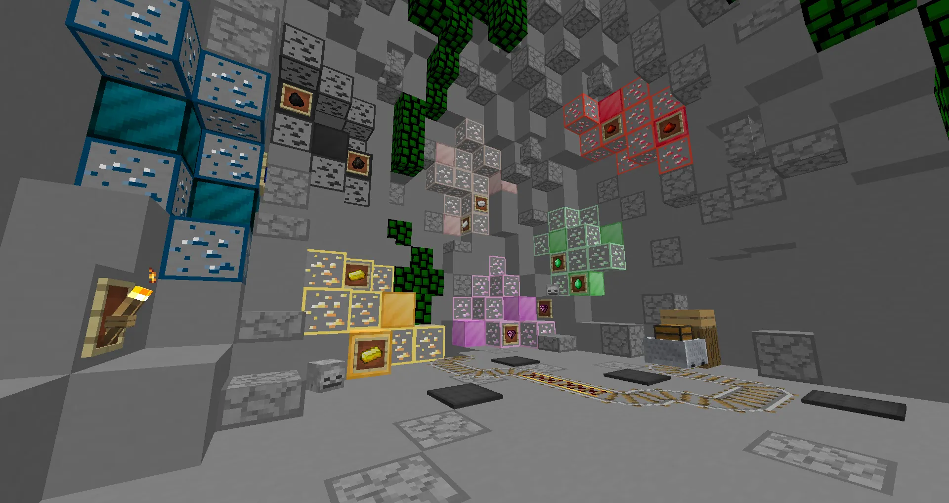 Roses are pink Texture pack — скриншот 1 (Текстуры, Minecraft)