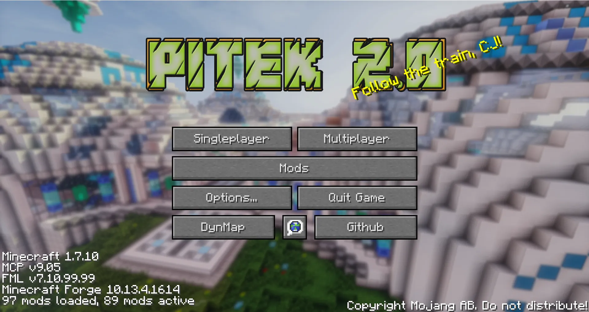 PiTek 2.0 — скриншот 1 (Модпаки, Minecraft)