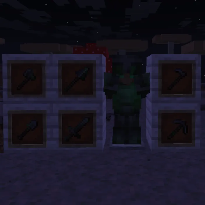 RGBW enchantment glow, Текстуры, Minecraft
