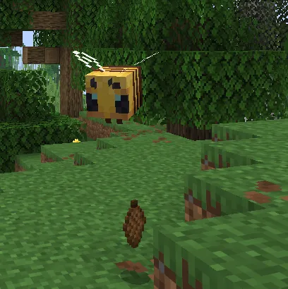 Bee Pinecones — скриншот 4 (Моды, Minecraft)