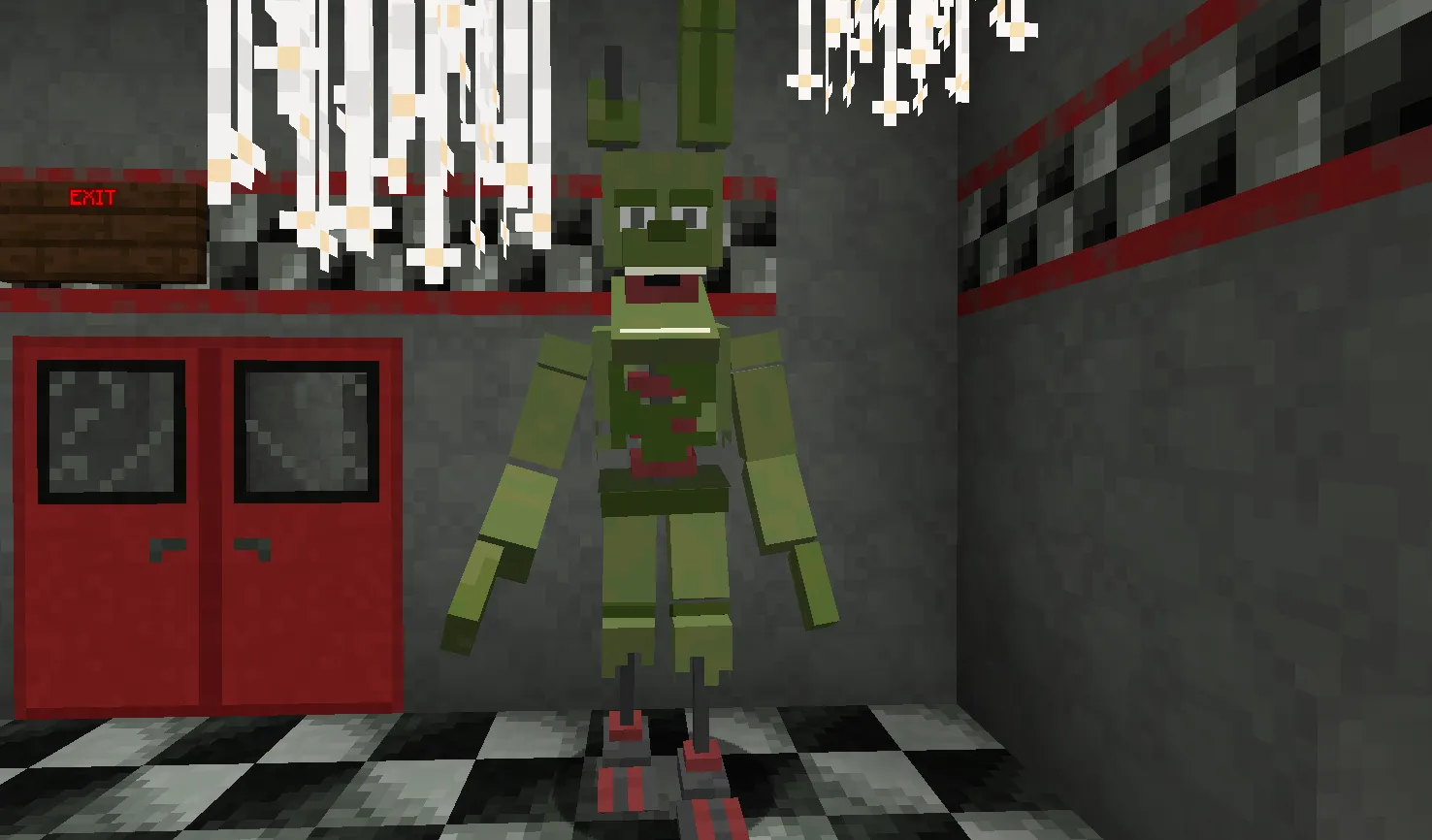 Five Night´s at Blocks, Моды, Minecraft