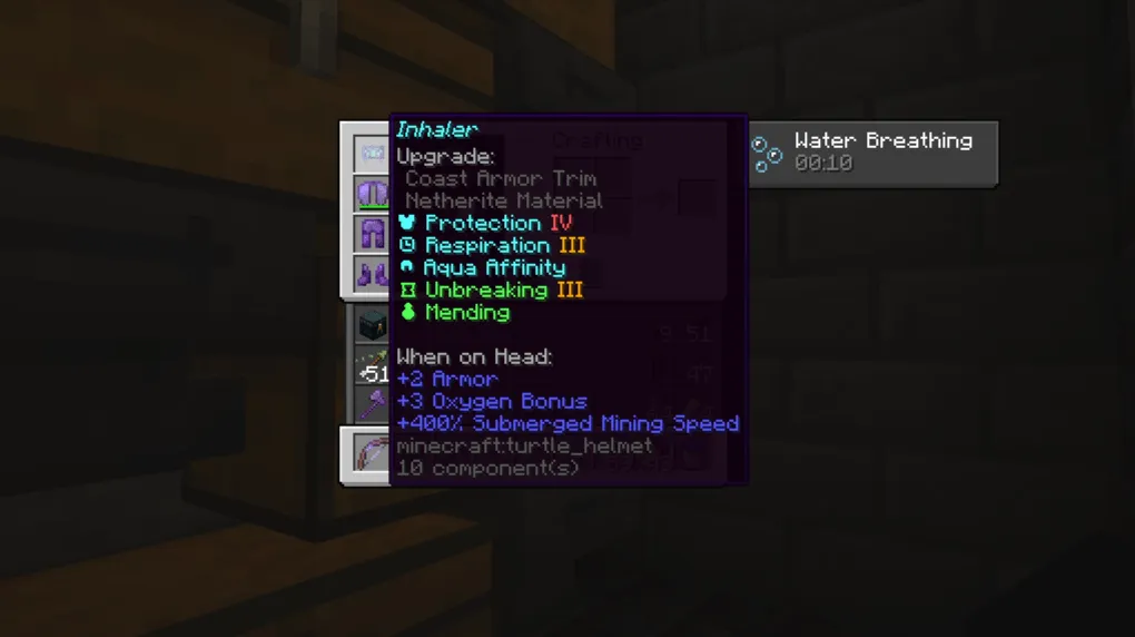 Buko's Enchantment Tips, Текстуры, Minecraft