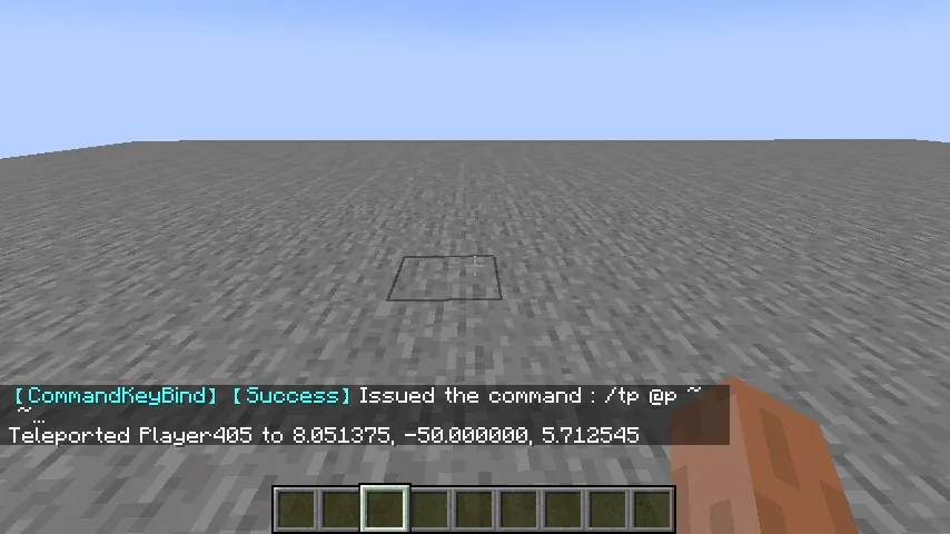 Command KeyBinds — скриншот 1 (Моды, Minecraft)