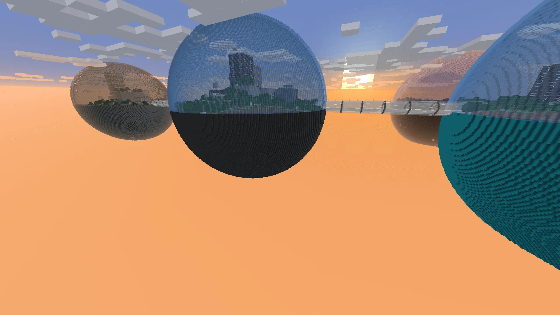 STEM Gamers Sky Space — скриншот 1 (Модпаки, Minecraft)