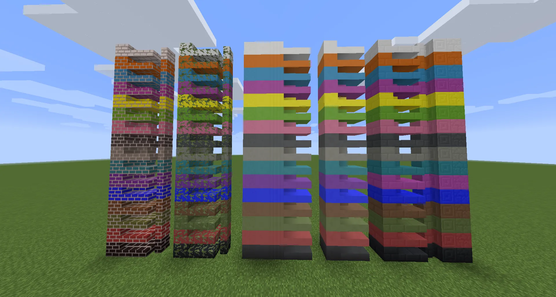 WaMod - More Block Variants, Моды, Minecraft