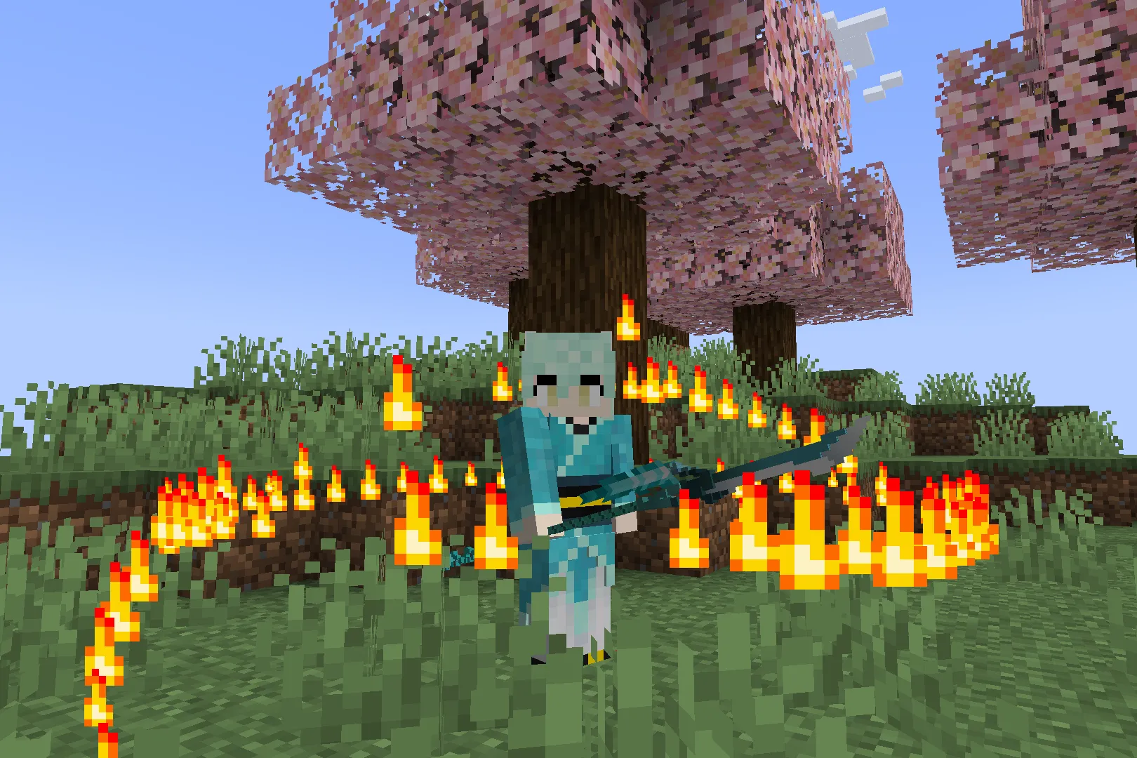 Kiyohime's Spear, Текстуры, Minecraft