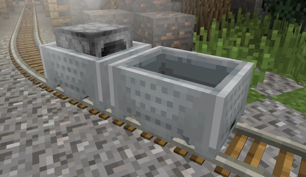 Carts Of Vanilla - Immersive Railroading, Текстуры, Minecraft