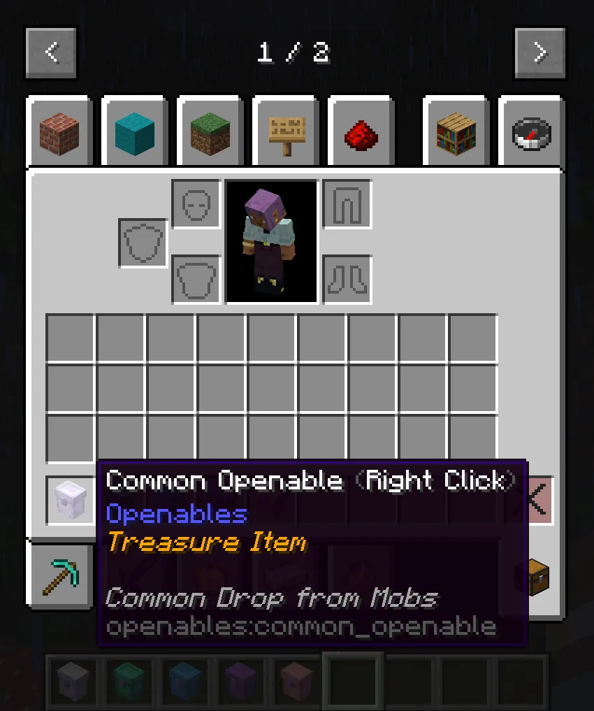 Openables, Моды, Minecraft