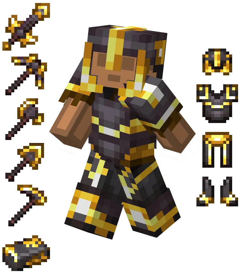 Black Gold — скриншот 1 (Текстуры, Minecraft)