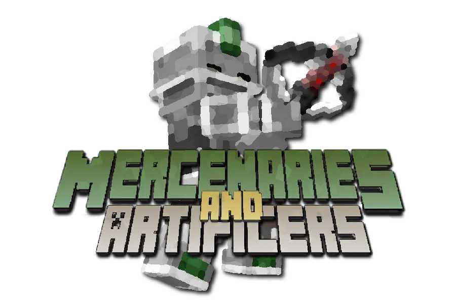 Mercenaries and Artificers (RPG Series Plus) — скриншот 1 (Моды, Minecraft)