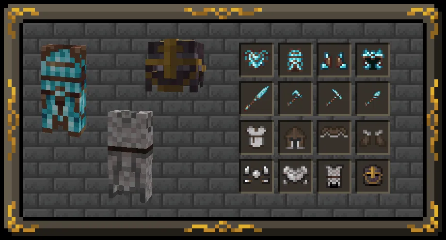 STONEBORN Alternate Gear Textures — скриншот 5 (Текстуры, Minecraft)