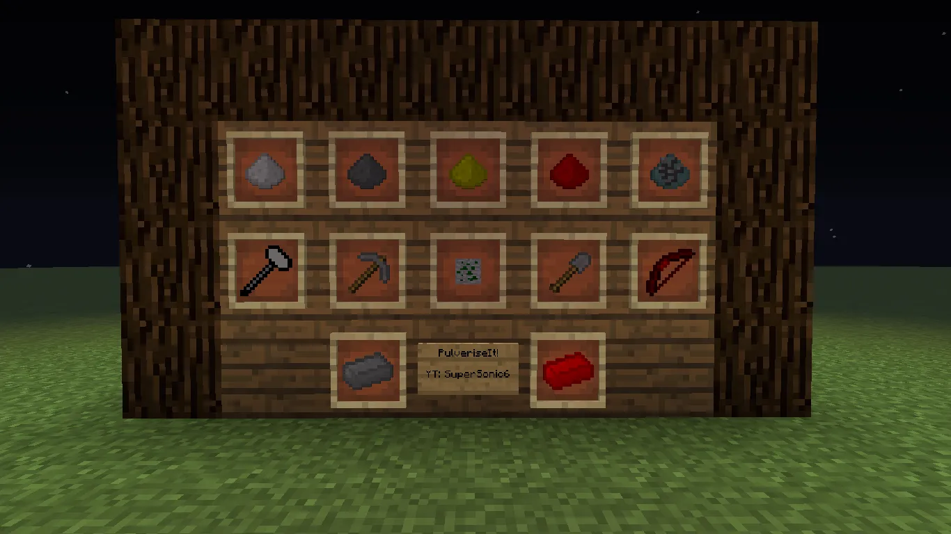 PulveriseIt! — скриншот 1 (Моды, Minecraft)