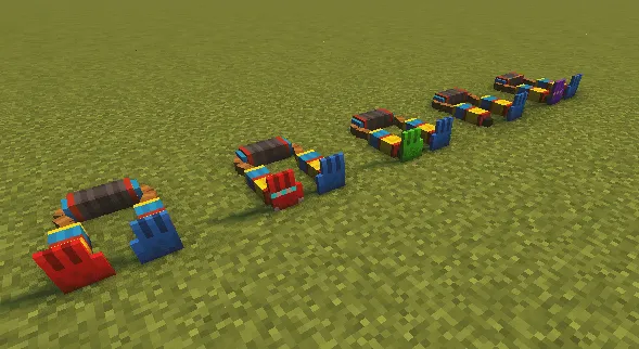 Poppy Playtime: Blueprint, Моды, Minecraft