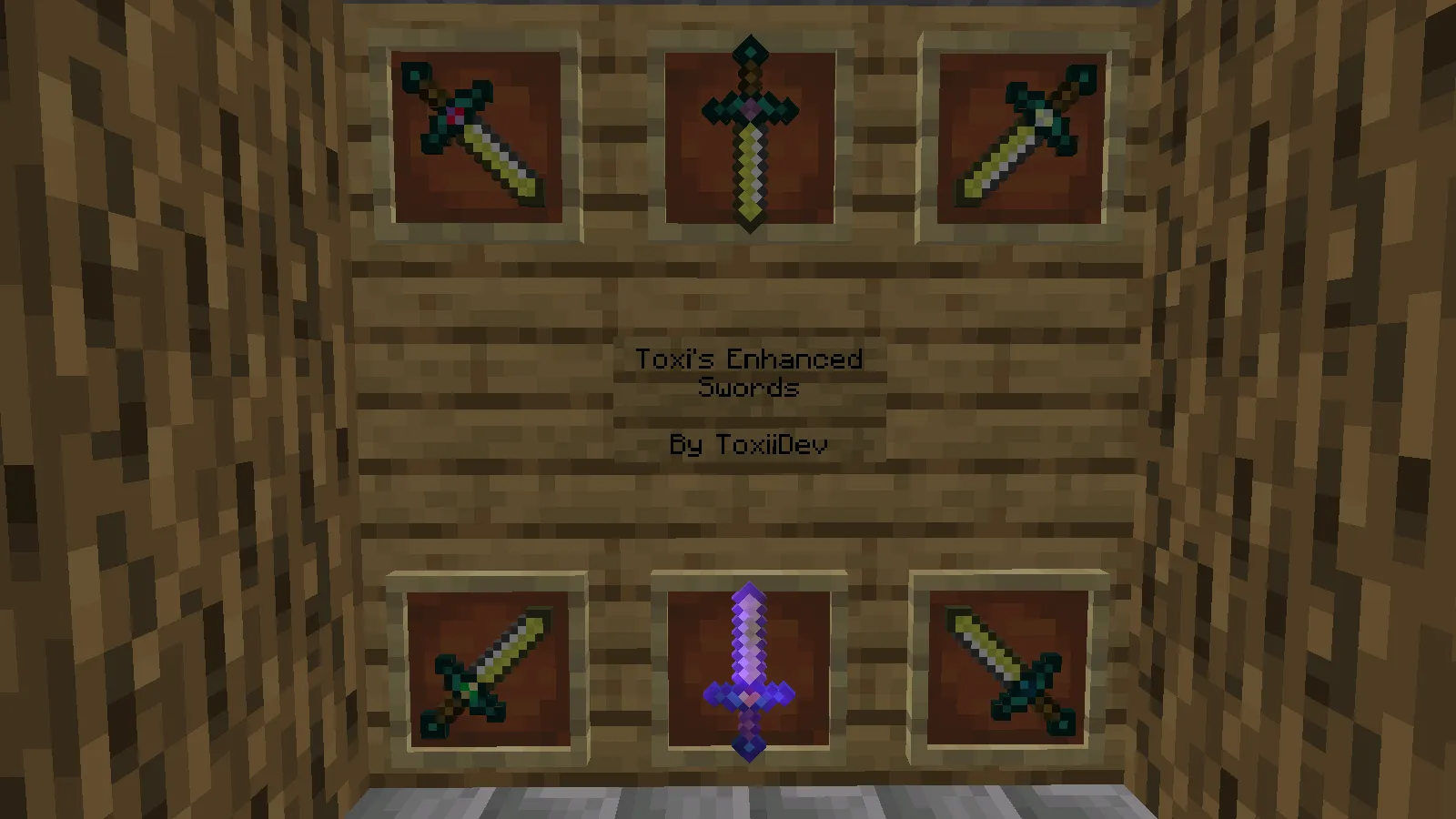 Toxi's Enhanced Swords Classic — скриншот 1 (Моды, Minecraft)