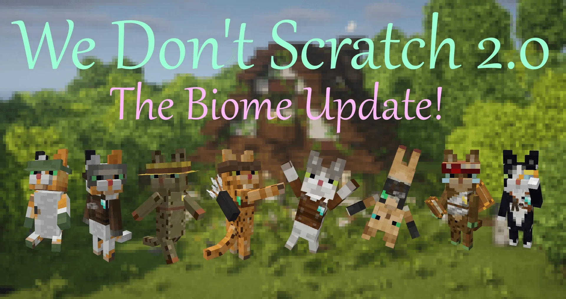 [Java] We don't Scratch [EMF & ETF / CEM  Required] — скриншот 1 (Текстуры, Minecraft)