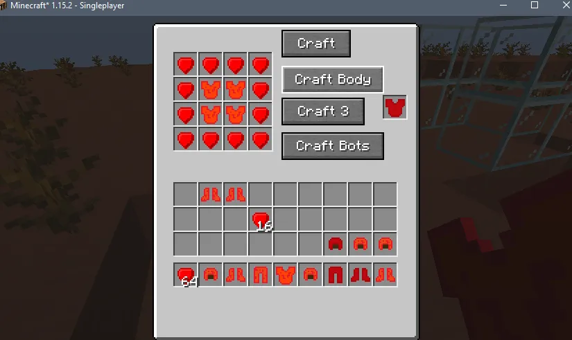 Ruby Mod Special, Моды, Minecraft