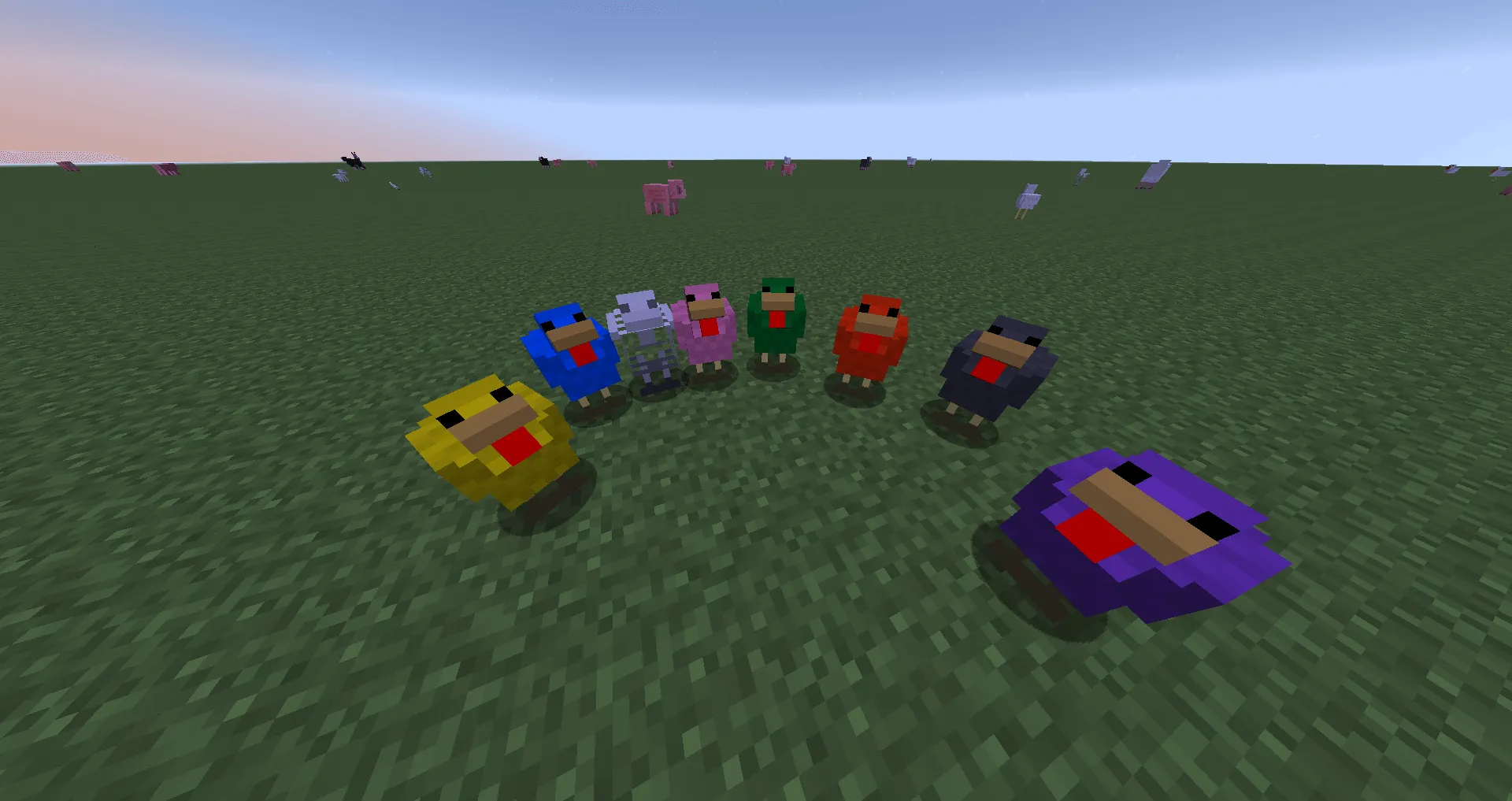 Omoshiroi Kamo, Моды, Minecraft