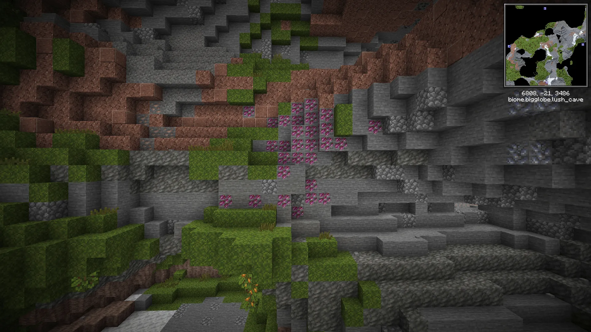 Big Globe - Caverns & Chasms Compatibility, Дата-паки, Minecraft