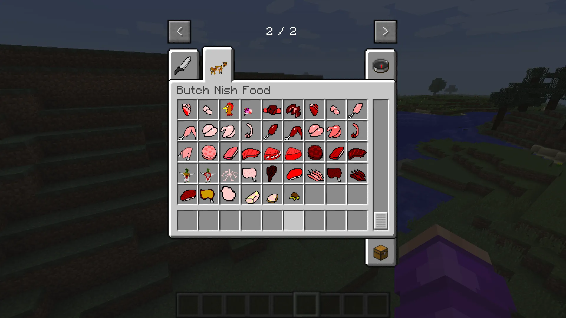 Butcher Nish, Моды, Minecraft