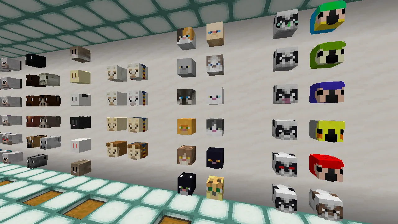 All Mob Heads, Кастомизации, Minecraft