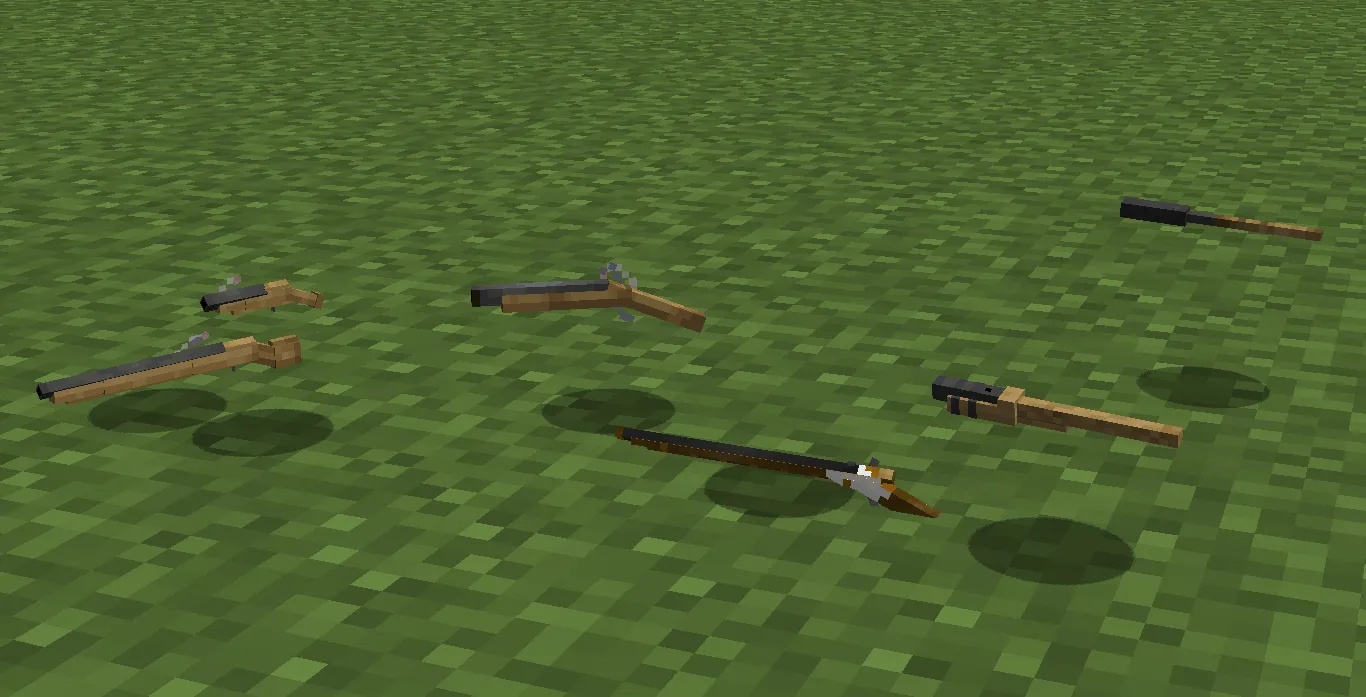 Sky's 3D Artilleries Weapons — скриншот 3 (Текстуры, Minecraft)