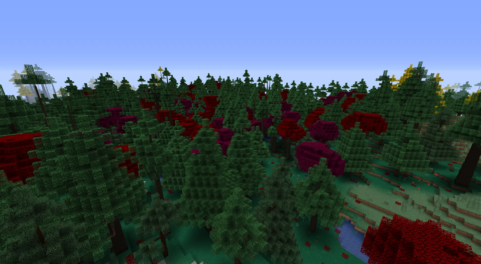 Dynamic Trees - Project: Vibrant Journeys - Pioneer — скриншот 8 (Моды, Minecraft)