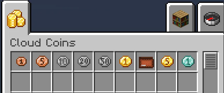 CloudCoins — скриншот 2 (Моды, Minecraft)