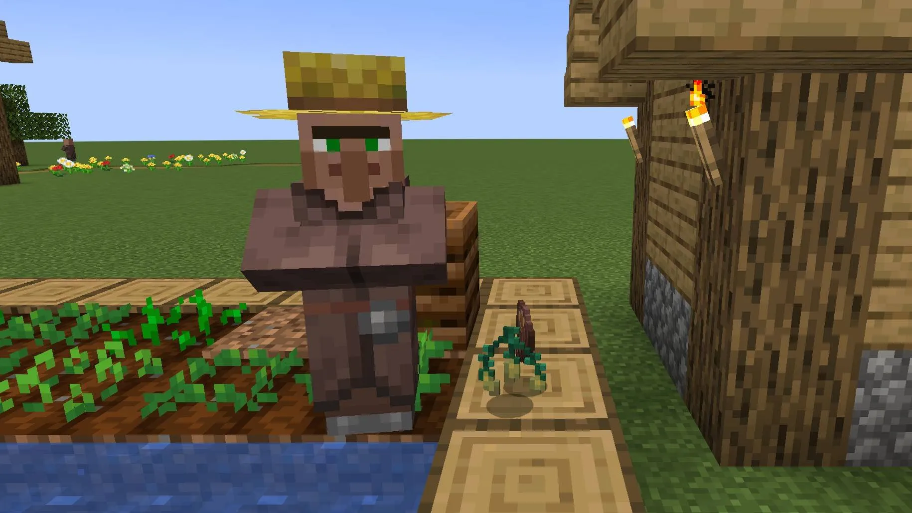 Hands Off, Villagers! — скриншот 2 (Моды, Minecraft)