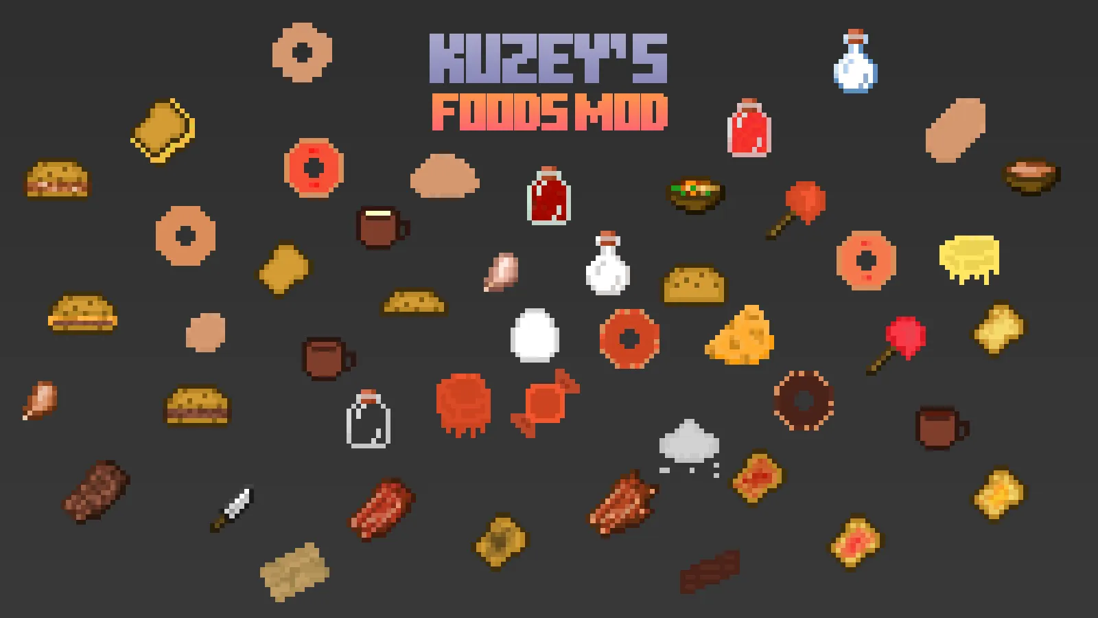 Kuzey's Foods, Моды, Minecraft