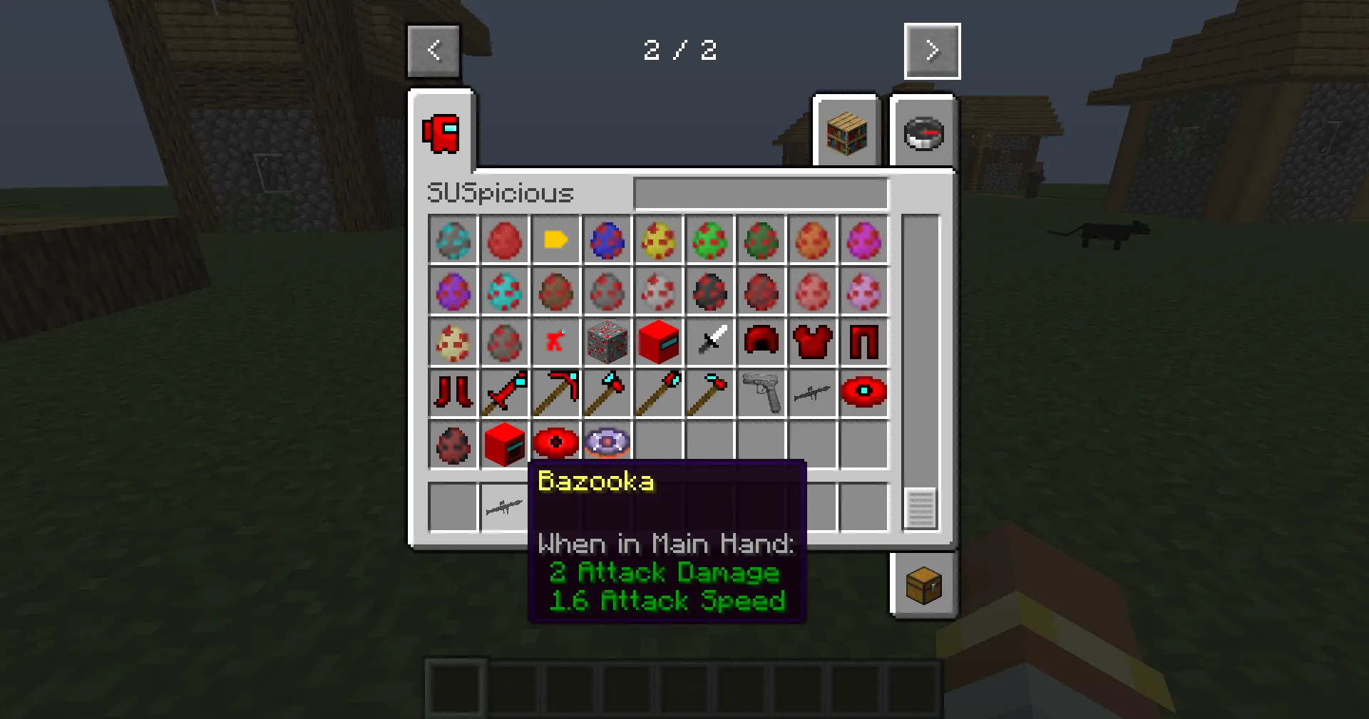 SUSpicious, Моды, Minecraft