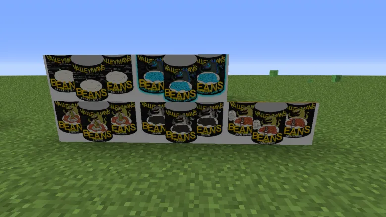 pnvalley man beans — скриншот 2 (Текстуры, Minecraft)
