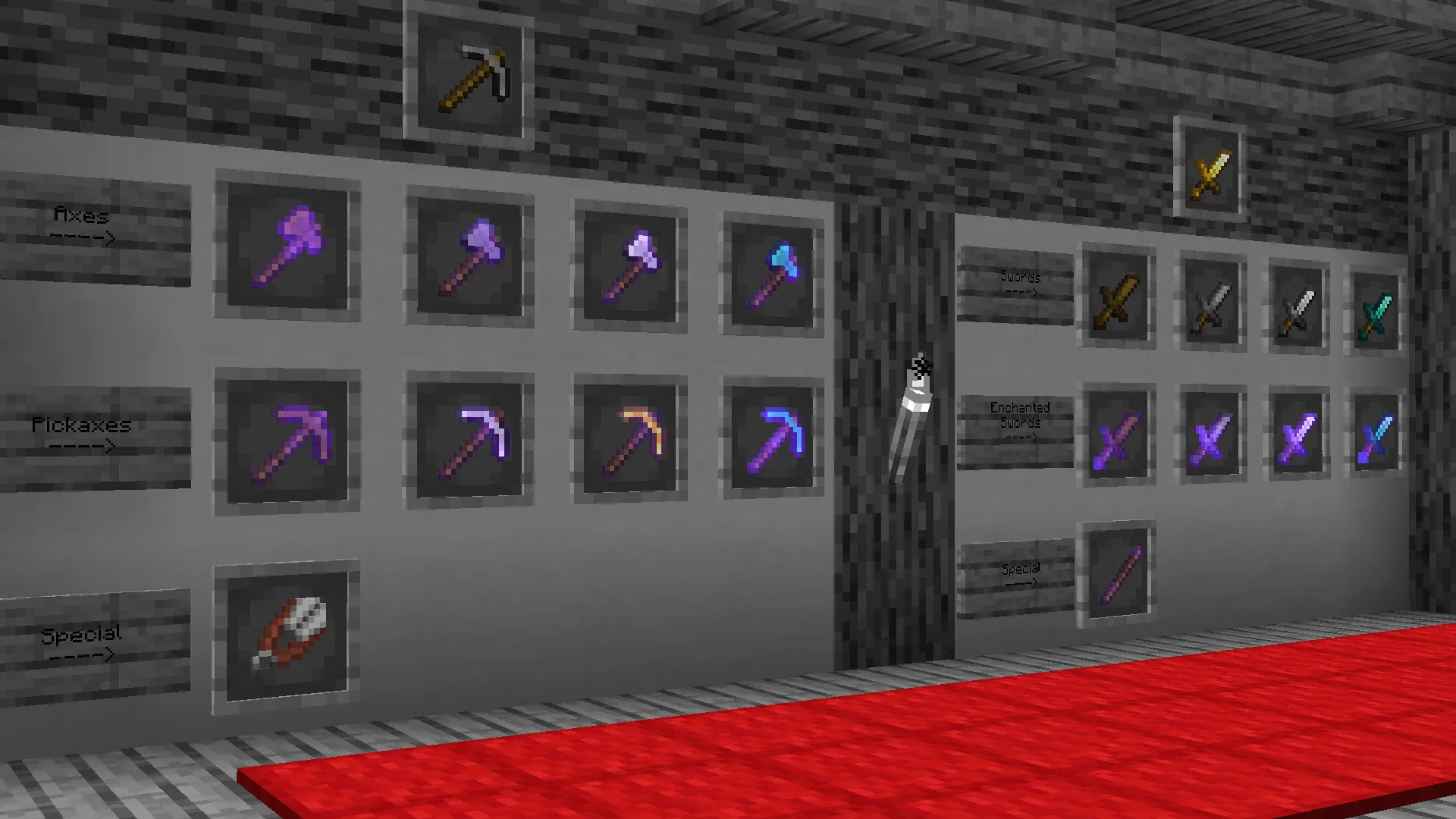 Bedwars in Black & White — скриншот 3 (Текстуры, Minecraft)