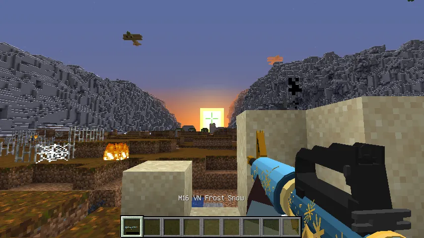 A.V.A - Alliance of Valiant Arms Guns, Моды, Minecraft
