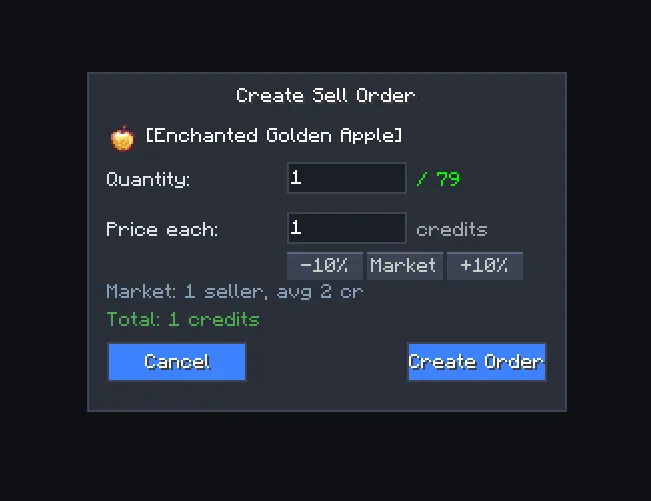 Swell's MarketPlace, Моды, Minecraft