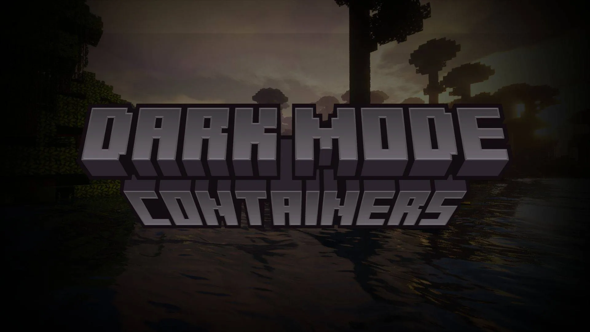 Dark Mode Containers v1, Текстуры, Minecraft