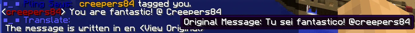 Pling — скриншот 16 (Плагины, Minecraft)