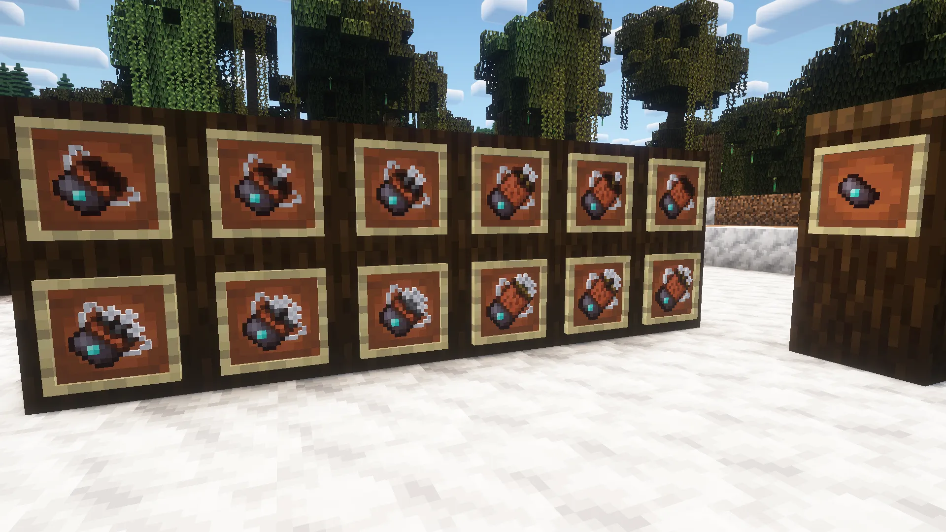 Schocoa's Diamond Netherite, Текстуры, Minecraft
