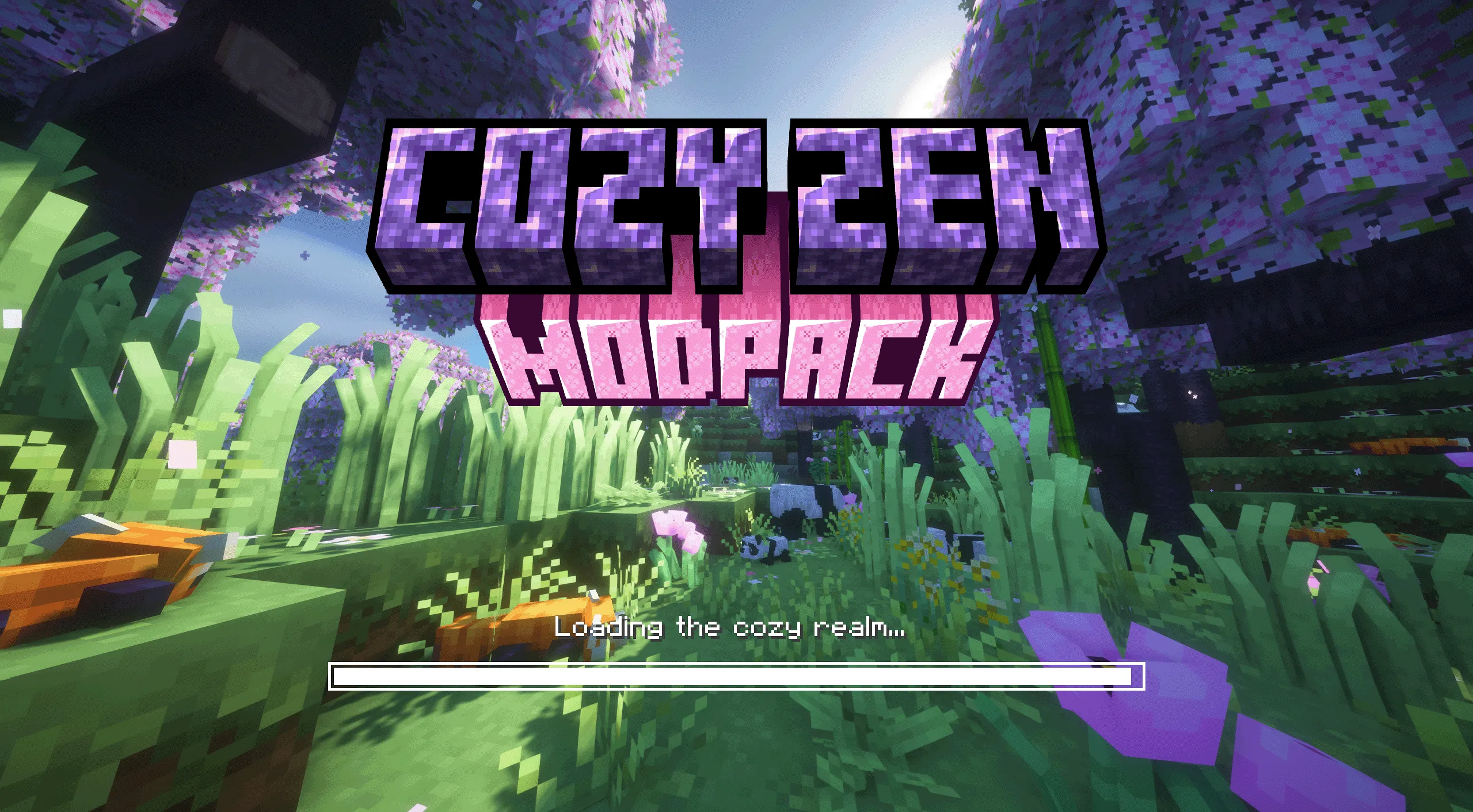 Cozy Zen — скриншот 1 (Модпаки, Minecraft)