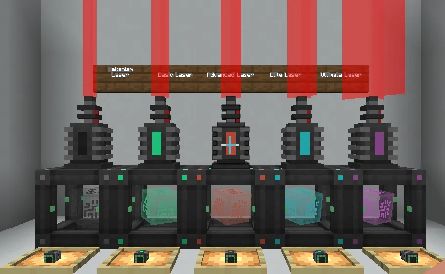 Mekanism Lasers, Моды, Minecraft
