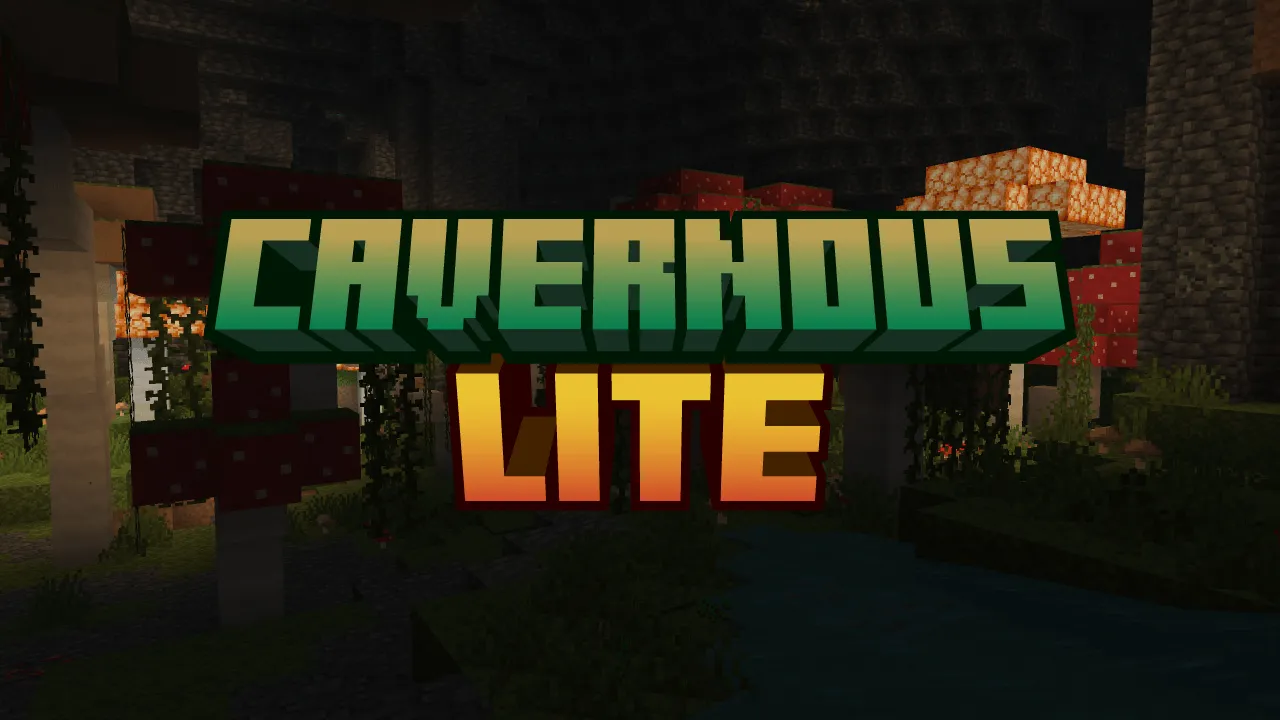 Cavernous Lite — скриншот 1 (Моды, Minecraft)